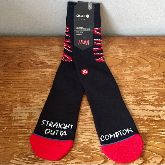 🔥🎧 NEW Stance Socks Legends of Hip Hop NWA 🎧🔥 - Picture 4 of 8
